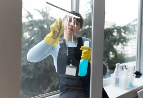 Nettoyage de vitres intérieures et extérieures à Guégon